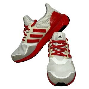 Adidas Ultra Boost DNA x LEGO White Red Men's Size 7 Running Shoes Sneakers